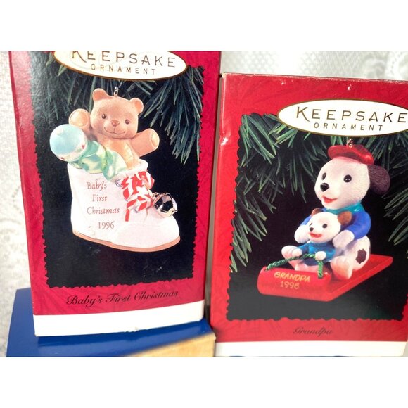 Vintage Hallmark Keepsake animals Dog and Family - Picture 7 of 8